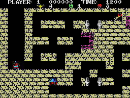 Tutankham title screen for Colecovision